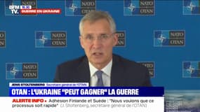 Jens Stoltenberg (Otan): "L'Ukraine peut gagner cette guerre"