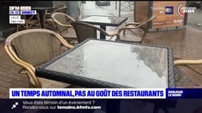 Nord-Pas-de-Calais: un temps automnal, pas au goût des restaurants