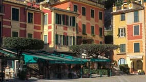 La place Martiri dell'Olivetta, à Portofino, en février 2021 (PHOTO D'ILLUSTRATION)