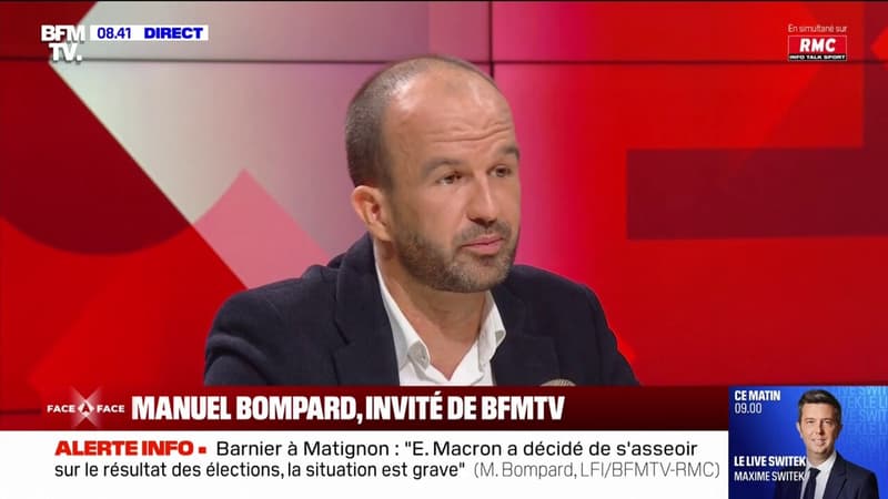 Manuel Bompard estime 