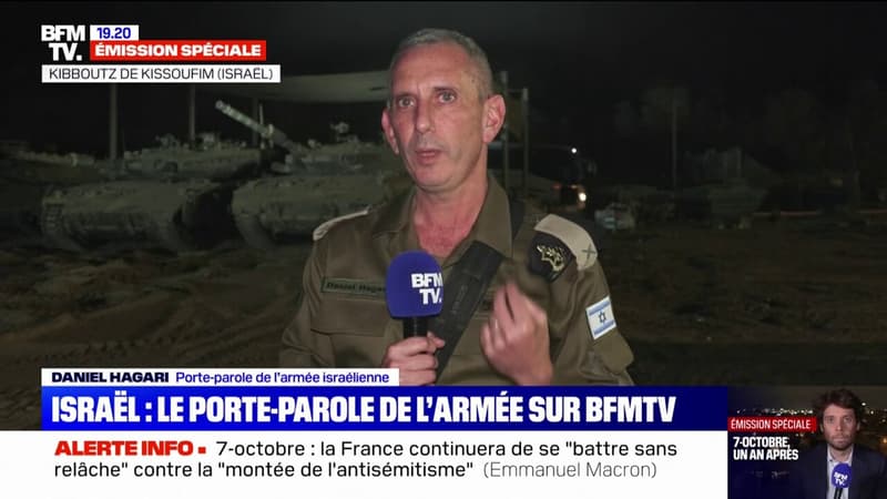 Daniel Hagari (porte-parole de l'armée israélienne): 