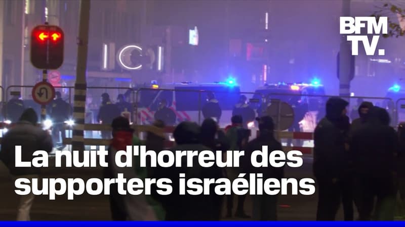 La nuit d'horreur des supporters israéliens