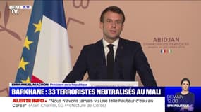 Mali: Emmanuel Macron annonce la neutralisation de 33 terroristes par l'opération Barkhane 