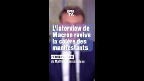 L'interview de Macron ravive la colère des manifestants et des leaders syndicaux