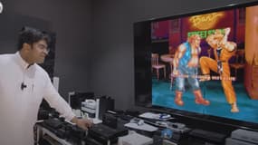 Ibrahim El-Nasser a connecté 444 consoles à un seul téléviseur. 