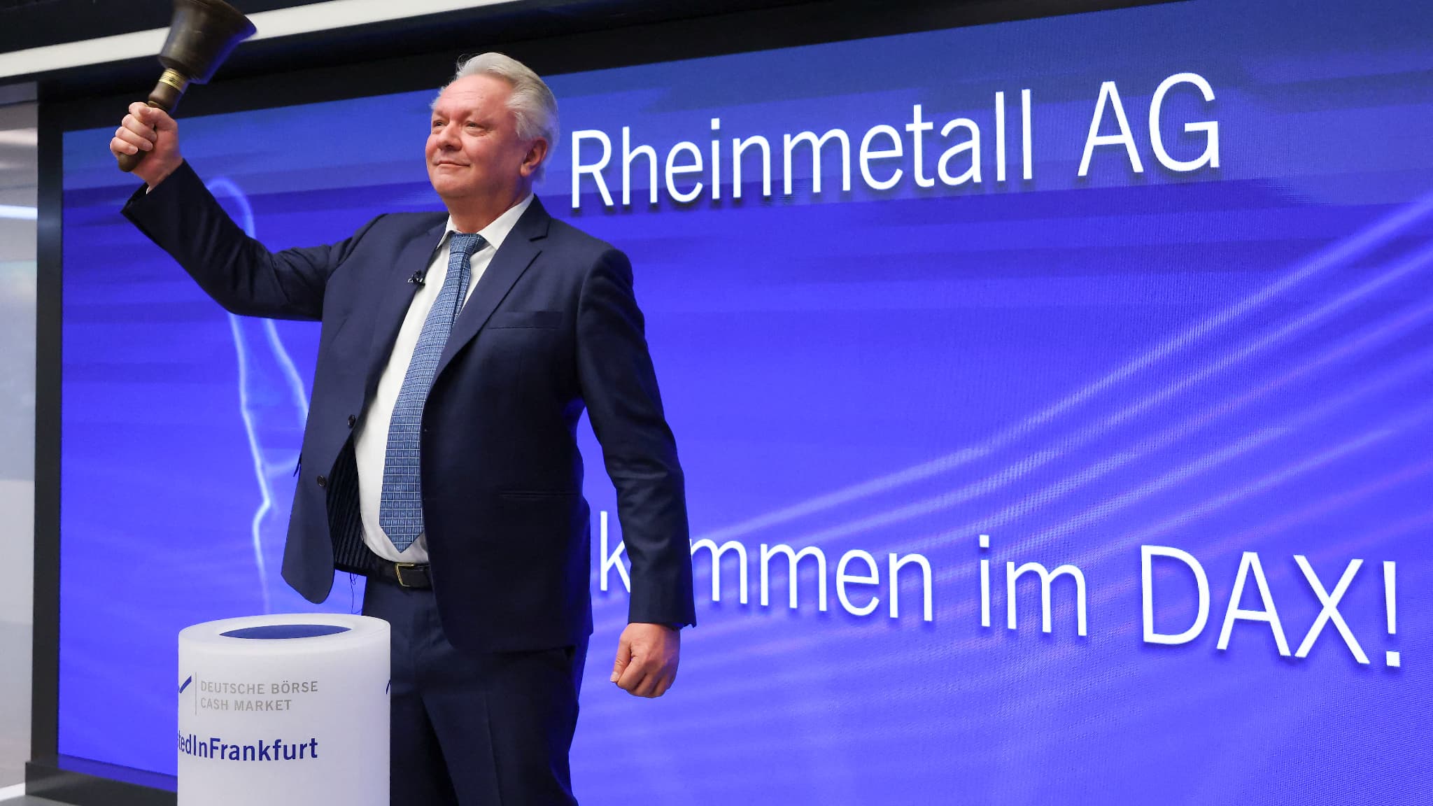 Armin Papperger, président de Rheinmetall Armin Papperger, président de Rheinmetall