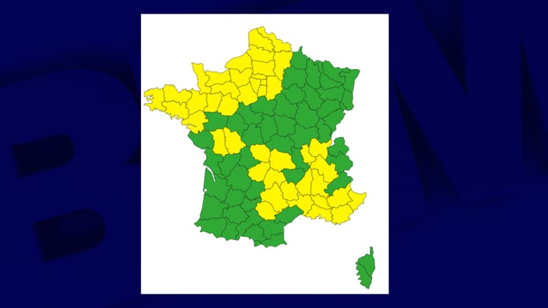 Plus aucun département n'est concerné par une vigilance orange pour "vents violents" dans la nuit du 31 octobre au 1er novembre
