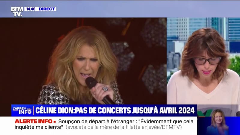 La chanteuse Celine Dion annule sa tournee de concerts jusqu a avril 2024 pour des raisons de sante 1644365