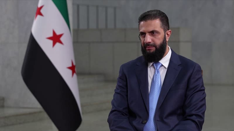 DOCUMENT BFMTV. Immigration, trafic de drogue et "rôle très constructif" de la France: le président syrien salue les liens entre Damas et Paris depuis le changement de régime