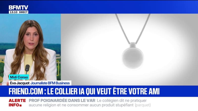 MIDI CONSO: c'est quoi ce collier alimenté par une IA veut devenir votre "ami"?