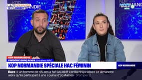 Kop Normandie: Frédéric Gonçalves, entraîneur de l'équipe féminine du HAC, "satisfait" de son bilan