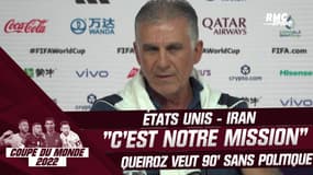 Etats Unis - Iran : "C'est notre mission", le sélectionneur iranien veut 90 minutes sans politique