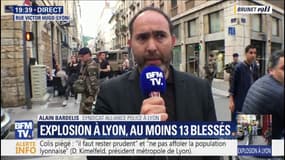 Explosion à Lyon: "Il y a eu un mouvement de foule" (syndicat Alliance Police)