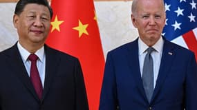 Xi Jinping et Joe Biden lors du sommet du G20 en Indonésie, le 14 novembre 2023 
