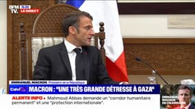 Emmanuel Macron: "Une vie palestinienne vaut une vie française, qui vaut une vie israélienne"