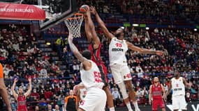 Monaco en Euroligue de basket, en 2022.