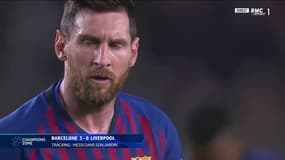 Ligue des champions : le match de Messi face à Liverpool en palette