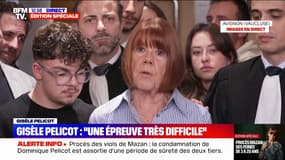 Procès Mazan: "Une épreuve très difficile", Gisèle Pelicot s'exprime