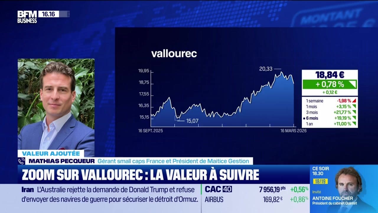 Valeur ajoutée : Ils apprécient Vallourec - 16/03