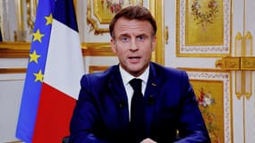 Emmanuel Macron le 12 octobre 2023.