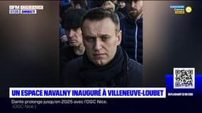 Un espace en l'honneur d'Alexeï Navalny inauguré à Villeneuve-Loubet