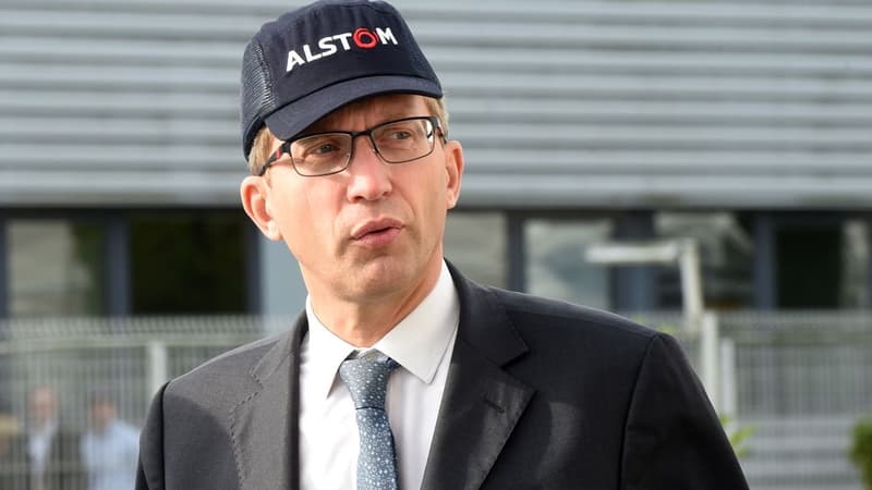 Henri Poupart-Lafarge, le PDG d'Alstom