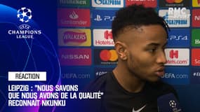 Leipzig : "Nous savons très bien que nous avons de la qualité" estime Nkunku