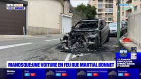 Alpes-de-Haute-Provence: une voiture retrouvée brûlée à Manosque