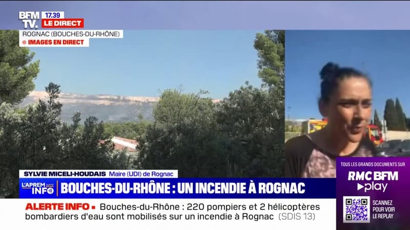 Incendie à Rognac: la mairie demande aux habitants de 