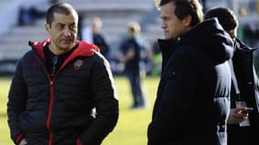 Mourad Boudjellal et Fabien Galthié