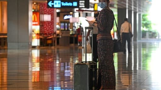 L'aéroport international de Singapour, le 8 juin 2020