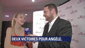 "Ça a valu la peine de ne plus voir de potes." Angèle ironise sur BFMTV après ses deux trophées aux Victoires de la musique