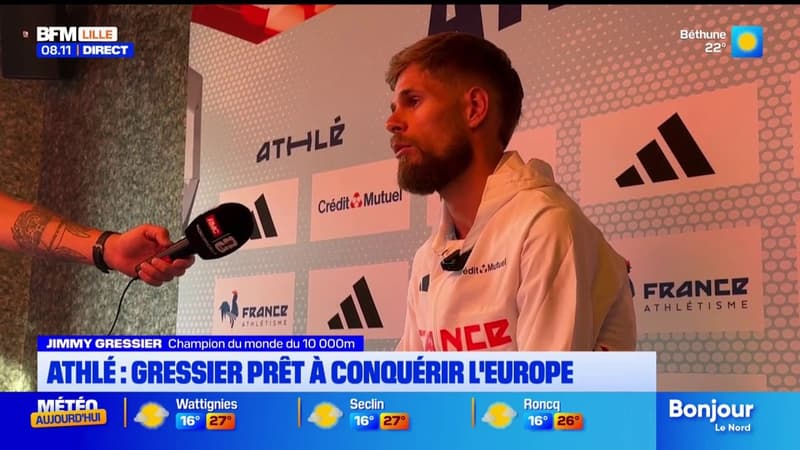 Athlétisme : Jimmy Gressier vise le titre aux Championnats d'Europe