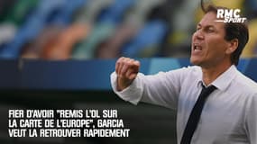 OL : fier d'avoir "remis Lyon sur la carte de l'Europe", Garcia veut rapidement la retrouver