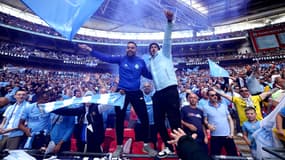 Des fans de Manchester City en juin 2023