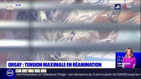 Covid-19: A l'hôpital Nord-Essonne, le service de réanimation au bord de l'explosion