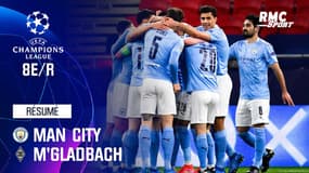 Résumé : Manchester City (Q) 2-0 M'Gladbach - Ligue des champions 8e de finale retour