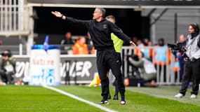 Luis Enrique, à Rennes le 8 mars 2025