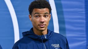 Hugo Ekitike le 1er octobre 2022 au Parc des Princes