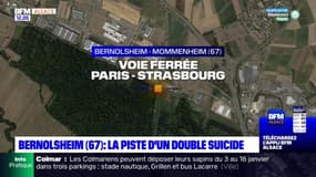 Bernolsheim: la piste du suicide privilégiée après la mort de deux personnes percutées par un train