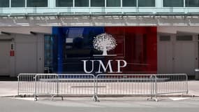 Le siège de l'UMP, rue de Vaugirard à Paris.