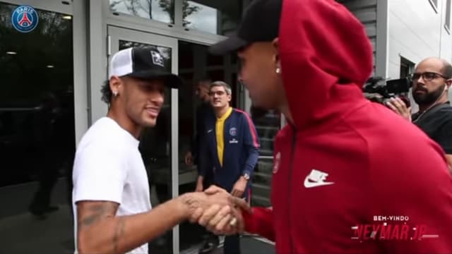 Neymar et Kurzawa