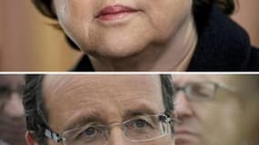 A deux semaines du début des candidatures pour la primaire socialiste, appelées à être déposées entre et 28 juin et le 13 juillet, François Hollande et Martine Aubry prennent leurs marques, sur les pas de Nicolas Sarkozy. Le député de Corrèze effectuait c