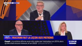 Le 20h de Ruquier – Macron fait la leçon aux patrons - 21/11