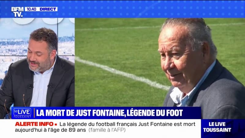 Just Fontaine, légende du football français, est mort à l'âge de 89 ans