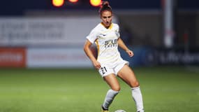 Veronica Boquete avec le maillot de Utah en 2020.