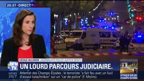 Attaque des Champs-Élysées: l'assaillant avait un lourd passé judiciaire (1/3)