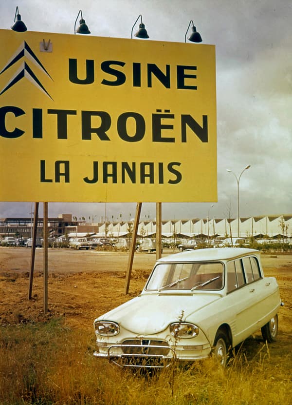 L'Ami 6 a été la première voiture assemblée à l'usine de Rennes-La Janais