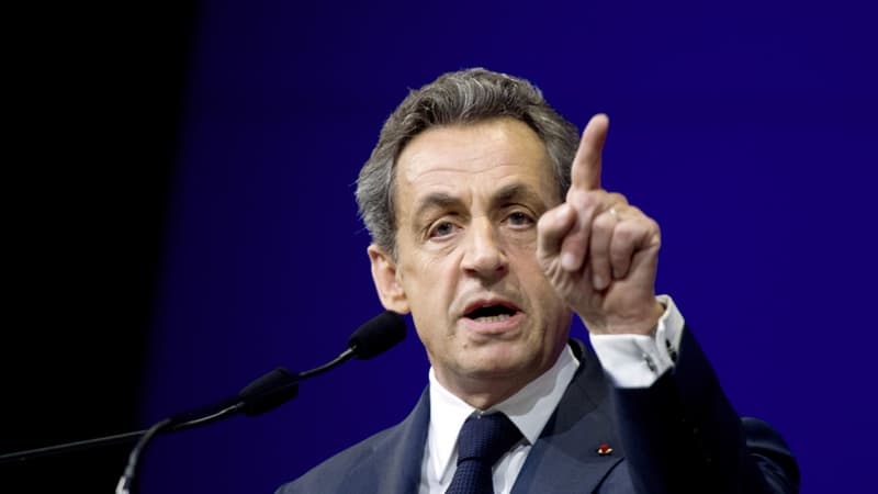 Nicolas Sarkozy au Conseil national de l'UMP, le 7 février 2015.