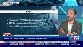 Loïc Rousseau (Zoom) : Zoom voit son chiffre d’affaires bondir de 367%  - 01/12